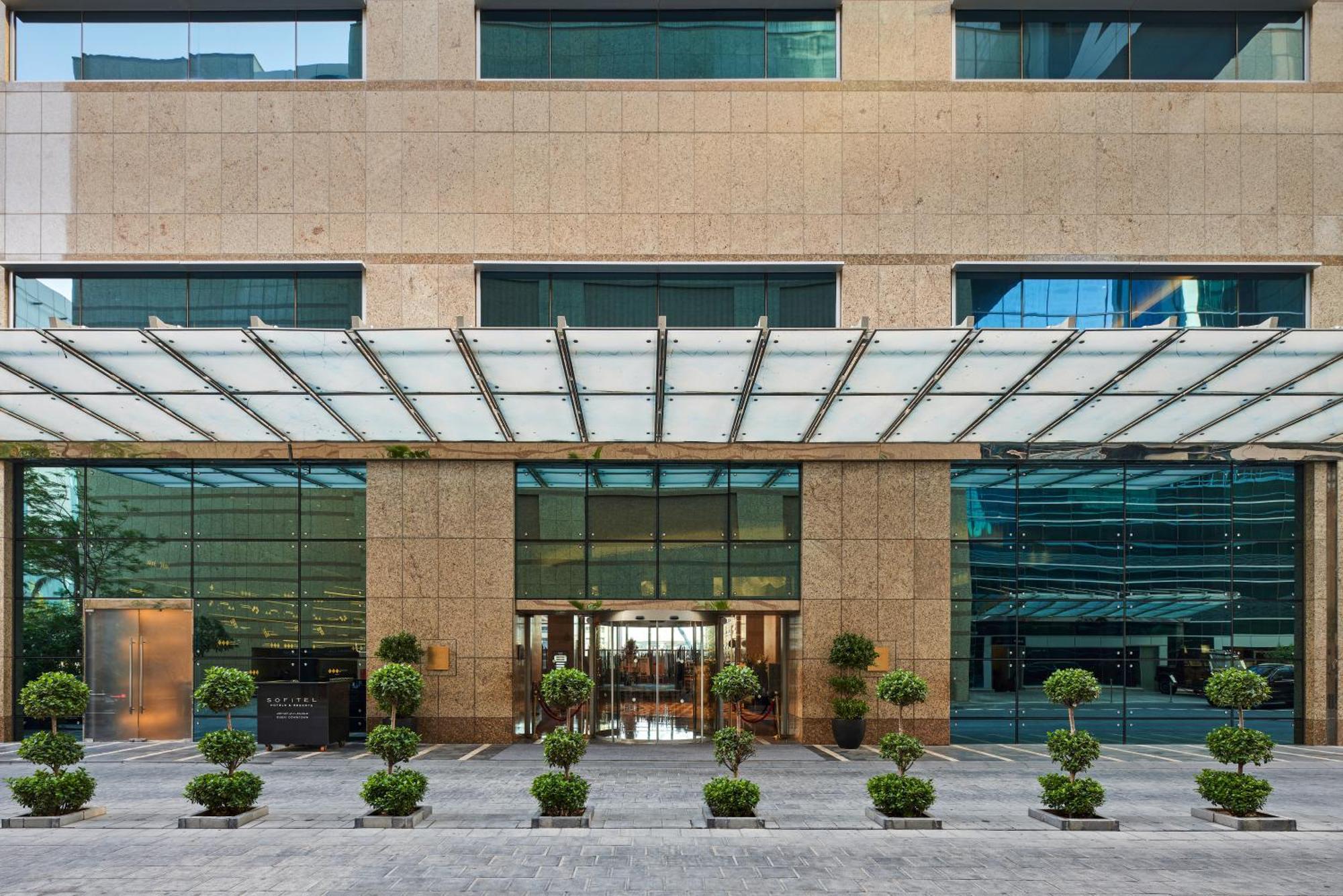 Sofitel Dubai Downtown Hotel Exterior foto