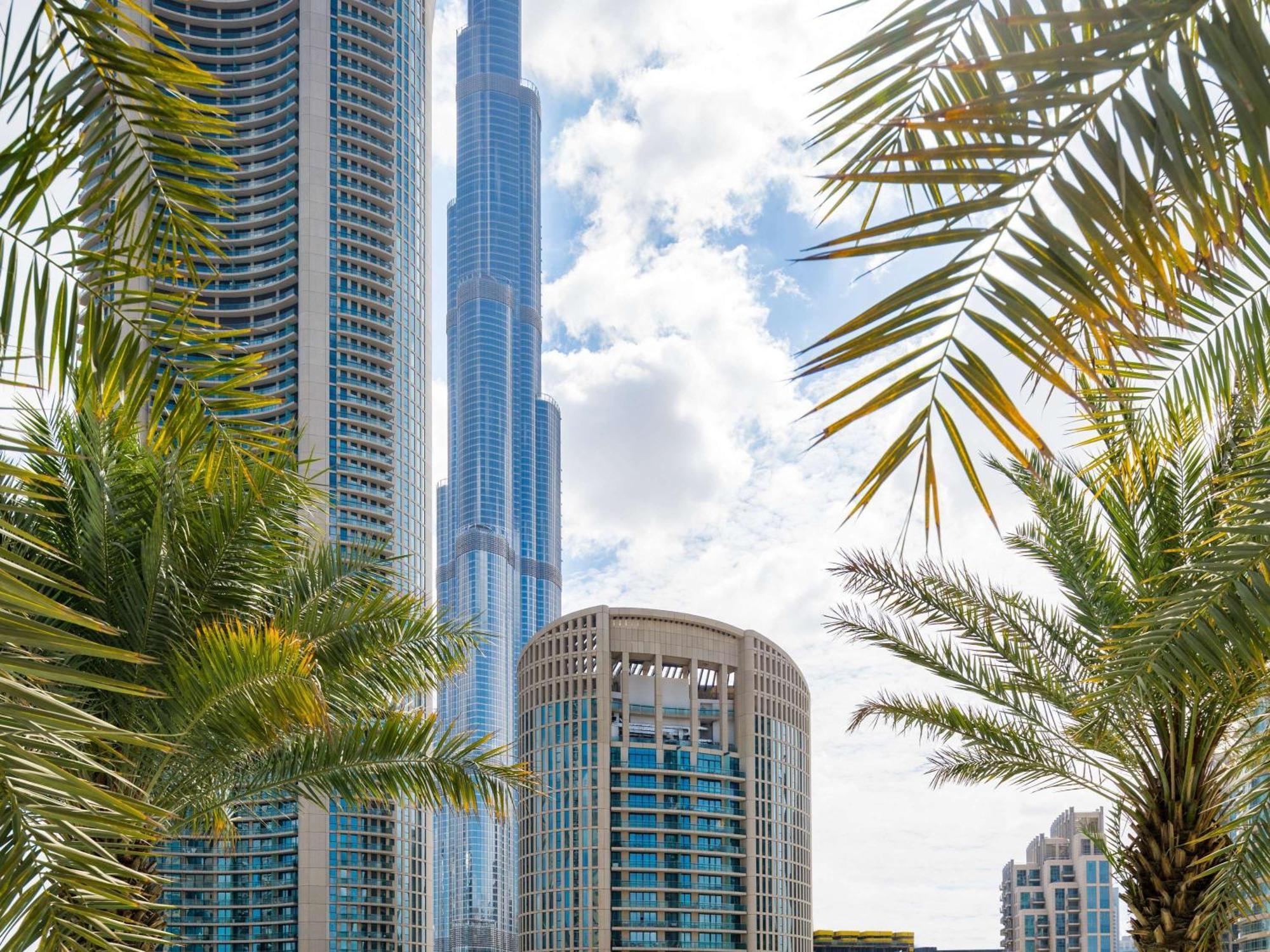 Sofitel Dubai Downtown Hotel Exterior foto